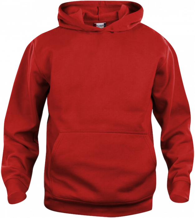 Clique - Cotton Hoodie Junior - Rosso