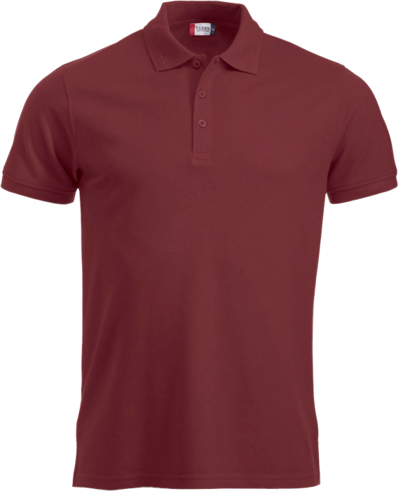 Clique - Manhatten Polo Herre - Burgundy