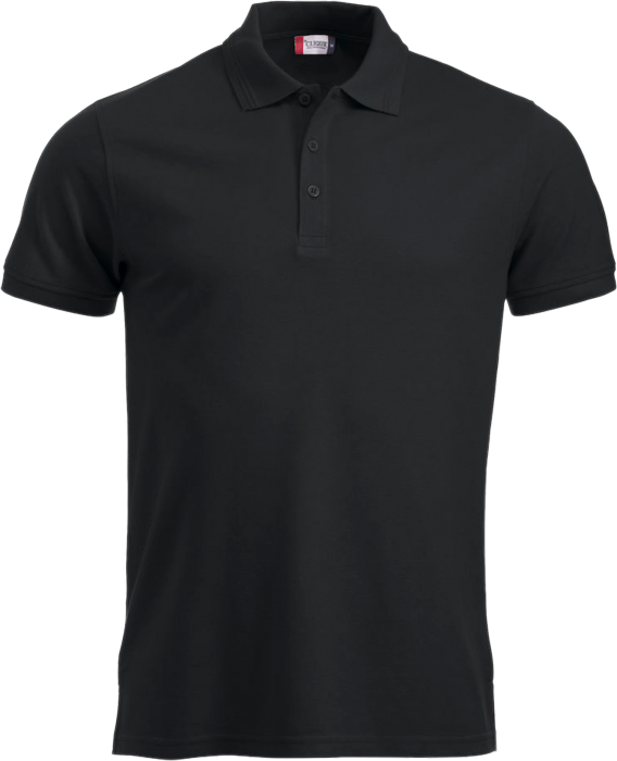 Clique - Manhatten Polo Tee Men - Black