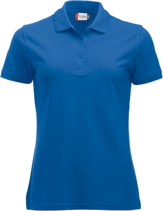 Clique - Manhatten Polo Tee Women - Royal blue