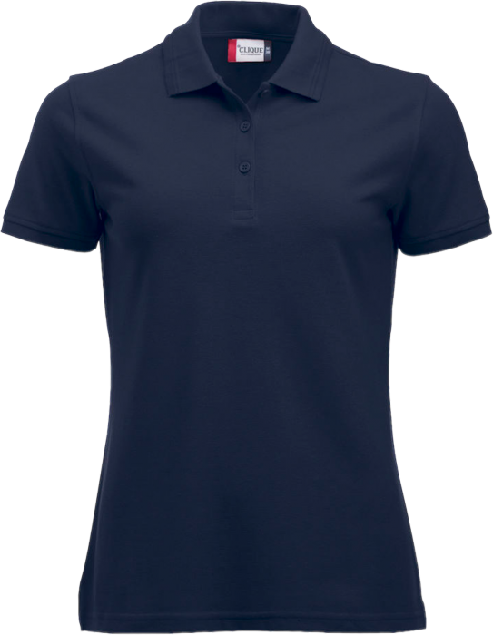 Clique - Manhatten Polo Tee Women - Dark Navy