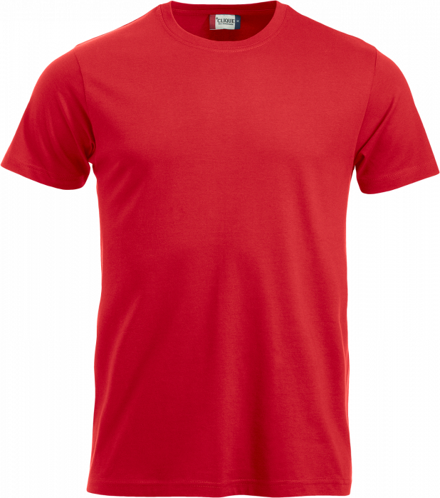 Clique - Classic Cotton Tee - Vermelho