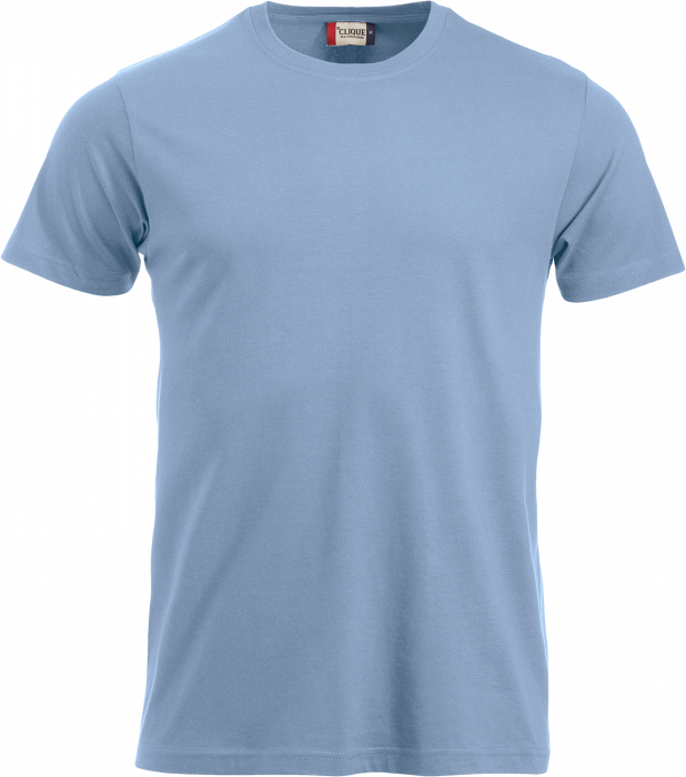 Clique - Classic Cotton Tee - Light blue