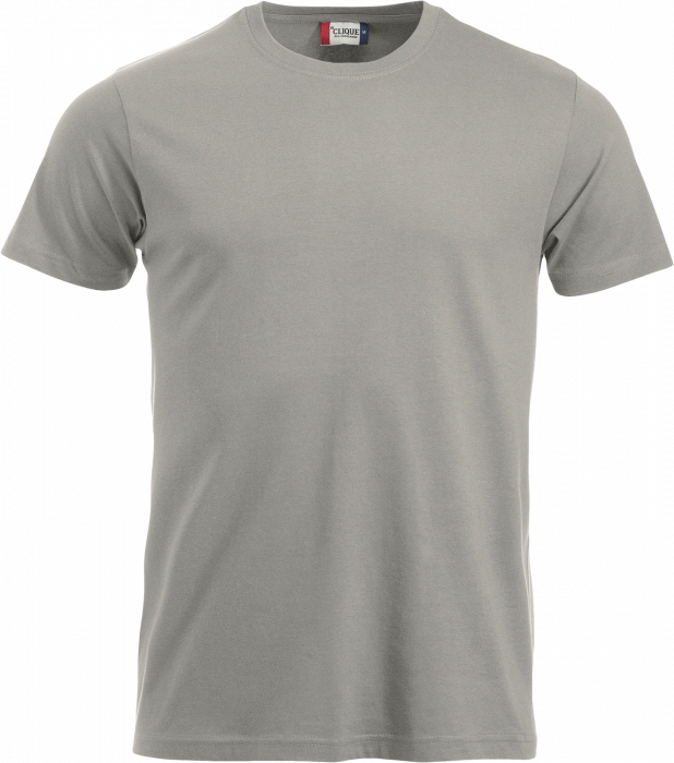 Clique - Classic Cotton Tee - Silver