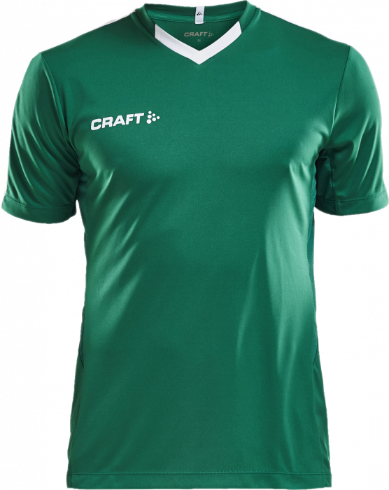 Craft - Progress Contrast Jersey Junior - Green & white