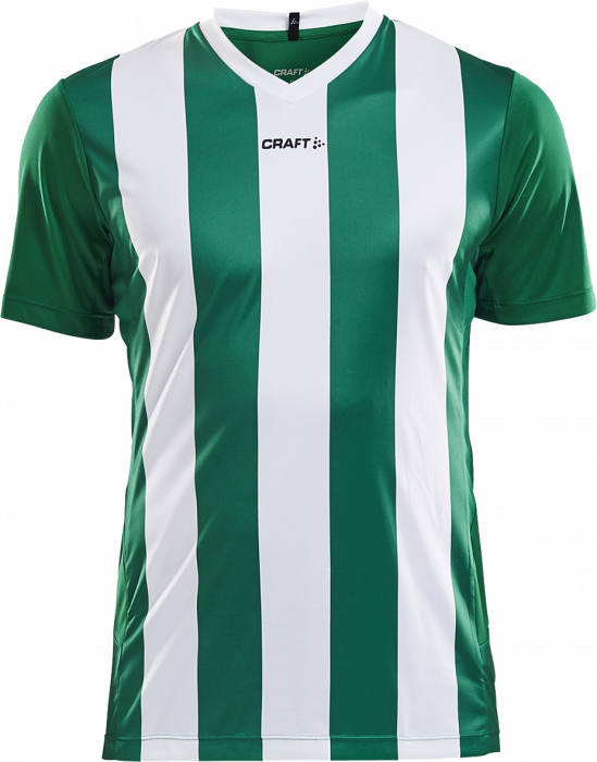 Craft - Progress Jersey Stripe Men - Verde & bianco