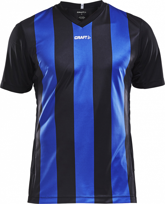 Craft - Progress Jersey Stripe Men - Nero & blu