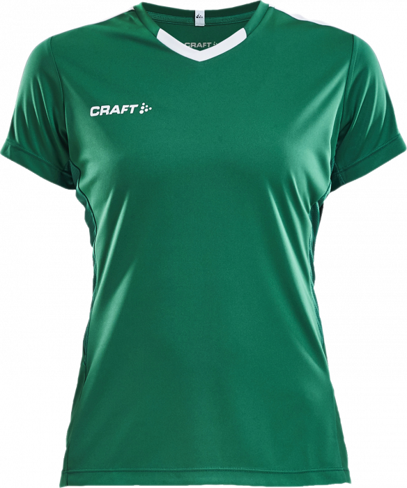 Craft - Progress Contrast Jersey Women - Green & white