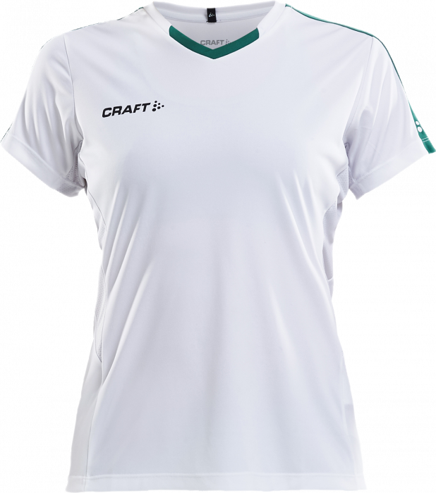 Craft - Progress Contrast Jersey Women - Wit & groen