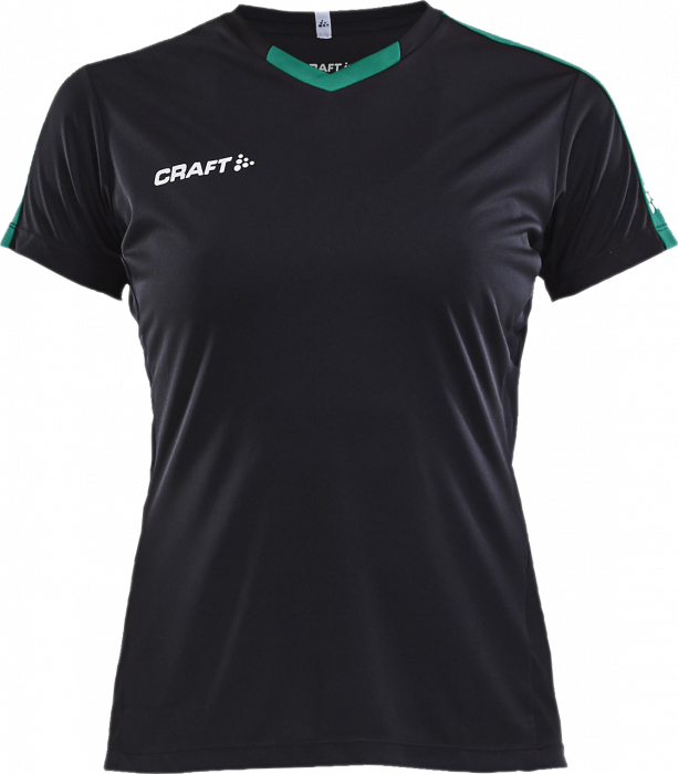 Craft - Progress Contrast Jersey Women - Black & green