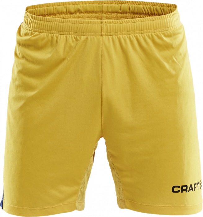 Craft - Progress Contrast Shorts Kids - Jaune & bleu