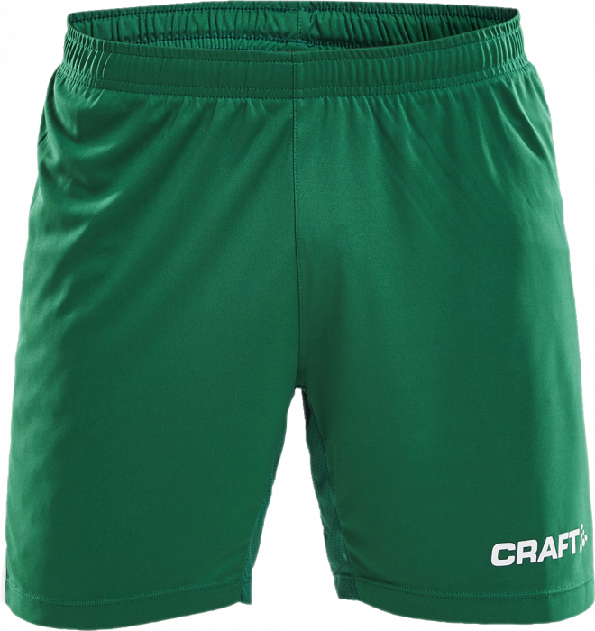 Craft - Progress Contrast Shorts Børn - Grøn & hvid