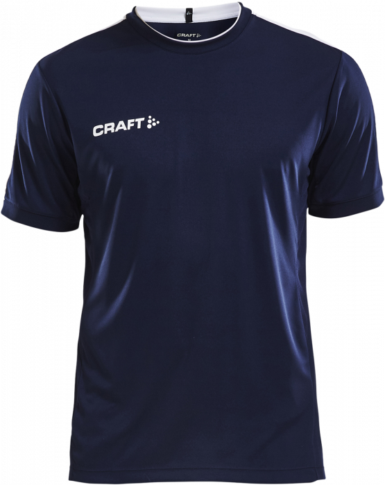 Craft - Progress Training Tee - Navy blue & white