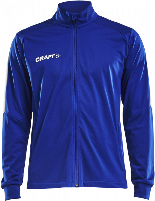 Craft - Progress Jacket - Deep Blue Melange & vit