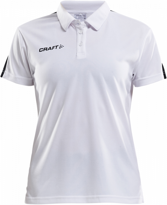 Craft - Progress Polo Pique Women - White & black