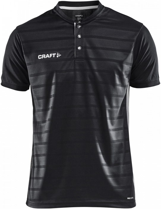 Craft - Pro Control Button Jersey - Preto & branco