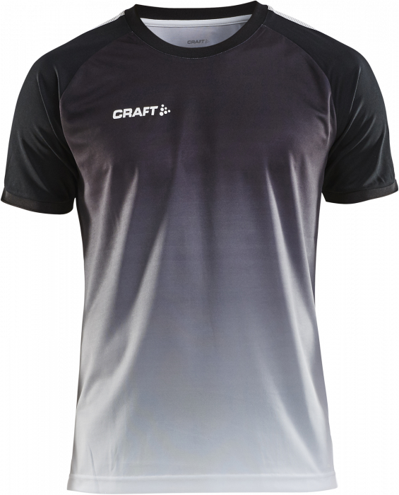 Craft - Pro Control Fade Jersey Youth - Czarny & biały