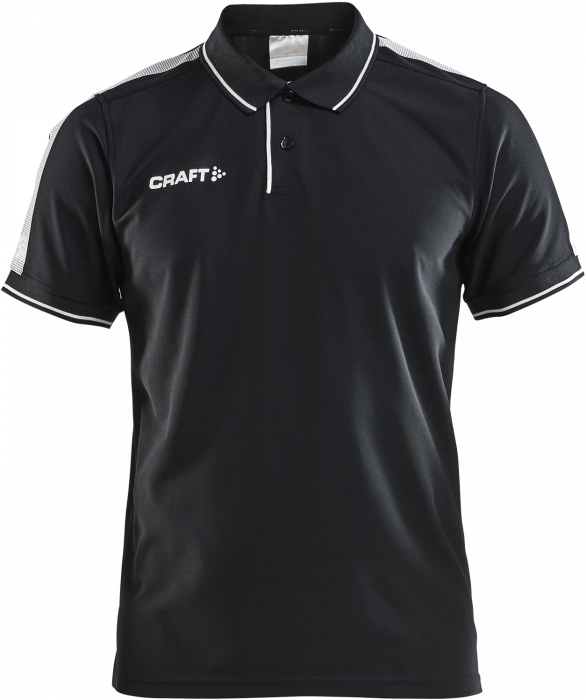 Craft - Pro Control Polo - Sort & hvid