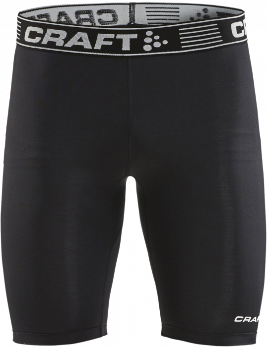 Craft - Pro Control Compression Short Tights - Czarny & biały