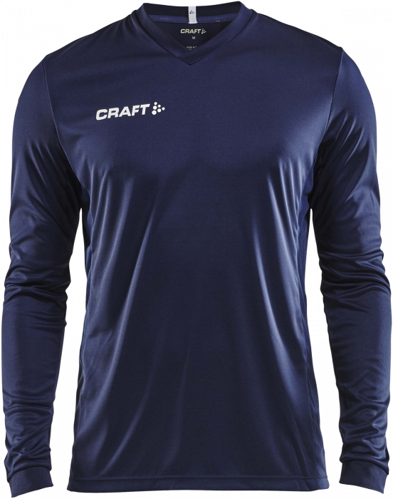 Craft - Squad Go Jersey Solid Ls - Blu navy