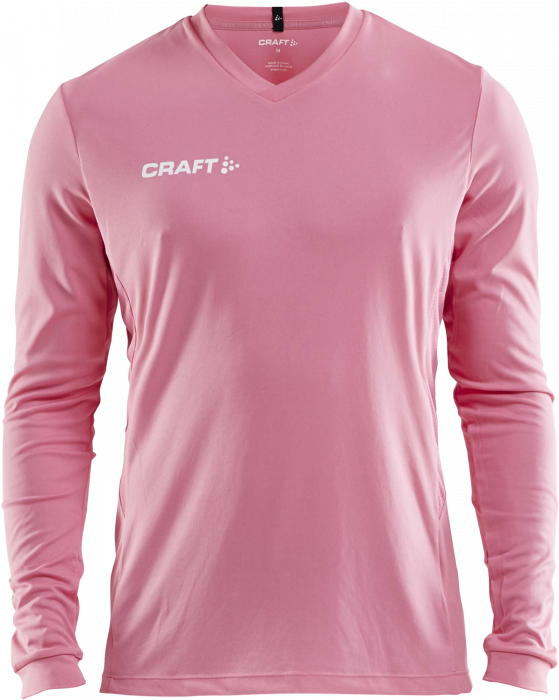 Craft - Squad Go Jersey Solid Ls - Cerise