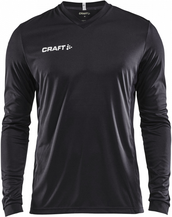 Craft - Squad Go Jersey Solid Ls - Noir