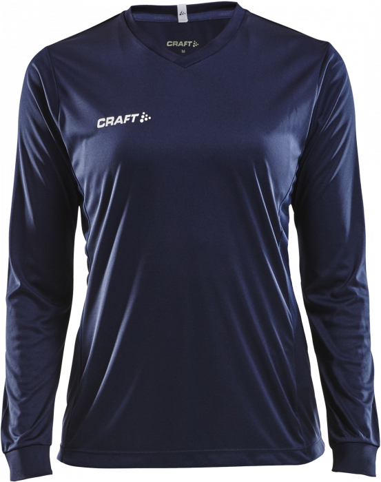 Craft - Squad Go Jersey Solid Ls Woman - Azul marino