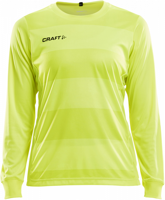 Craft - Progress Gk Ls Jersey Without Padding Woman - Amino gul & gul