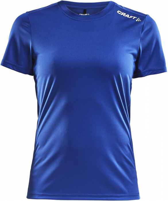 Craft - Rush Ss Tee Women - Royal Blue & blanc