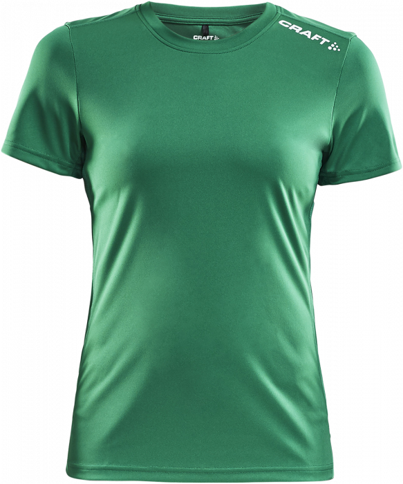 Craft - Rush Ss Tee Women - Groen & wit