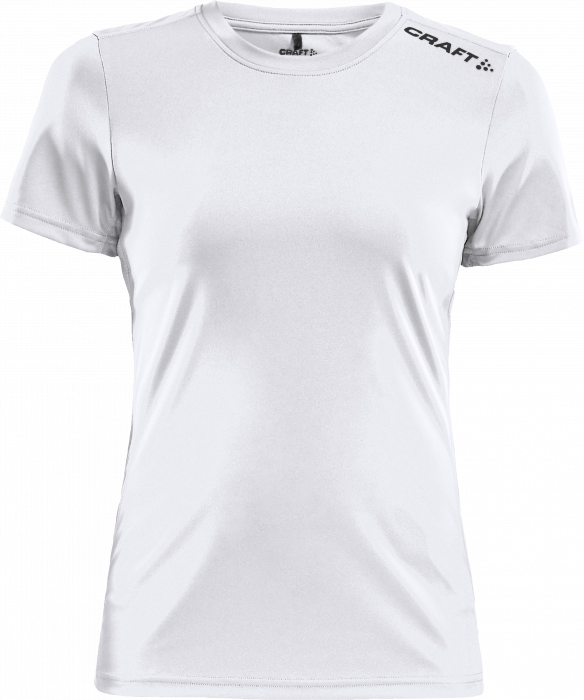 Craft - Rush Ss Tee Women - Vit & svart