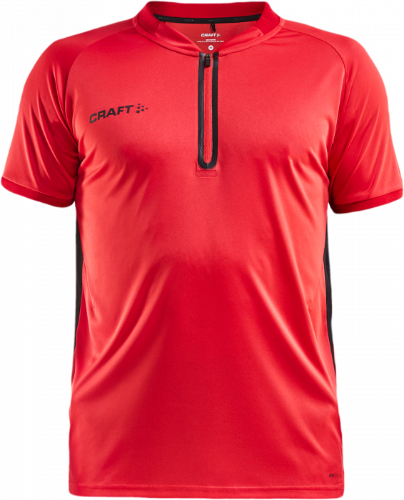 Craft - Pro Control Impact Polo Men - Bright Red & black