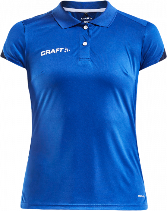 Craft - Pro Control Impact Polo Dame - Kobalt & navy blå