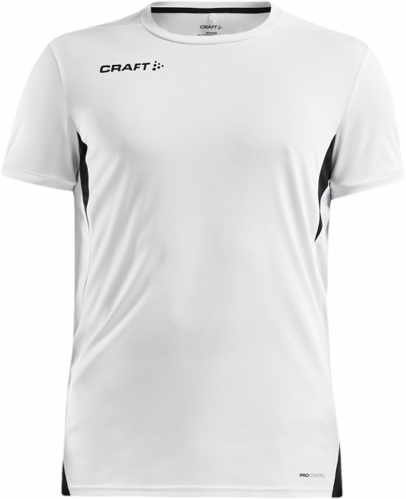 Craft - Pro Control Impact Tee Men - Biały & czarny