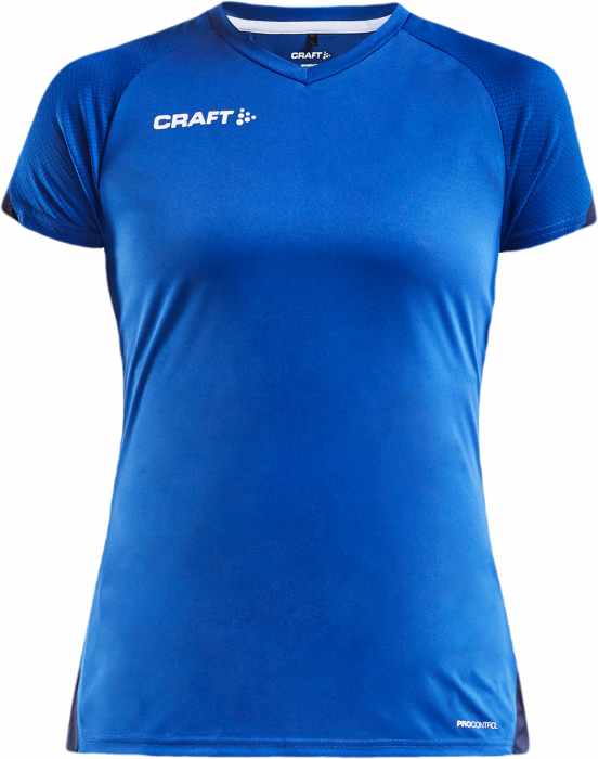 Craft - Pro Control Impact Tee Women - Cobalt & granatowy