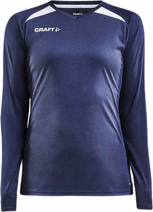 Craft - Pro Control Impact Longsleeve Women - Navy blue & white