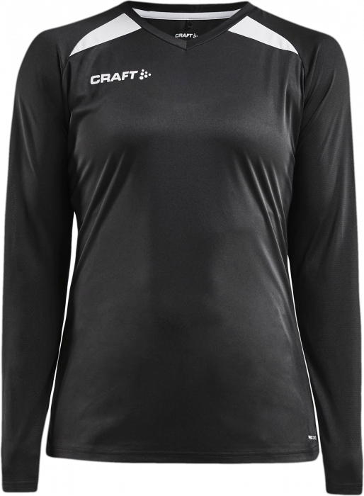 Craft - Pro Control Impact Longsleeve Women - Black & white