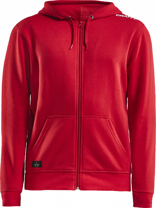 Craft - Community Fz Hoodie M - Rojo