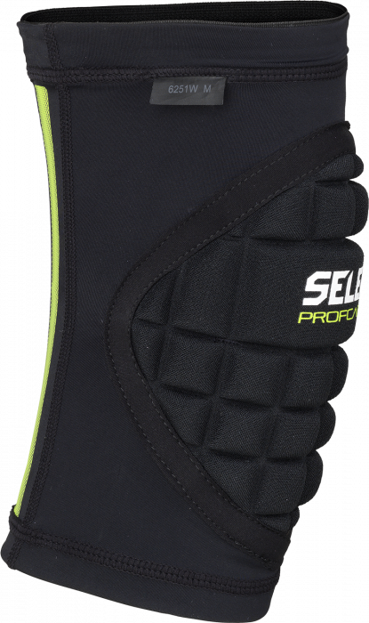 Select - Knee Support Handball Women - Nero & lime