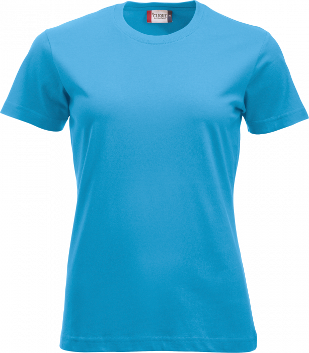 Clique - Classic Cotton Tee Women - Turchese