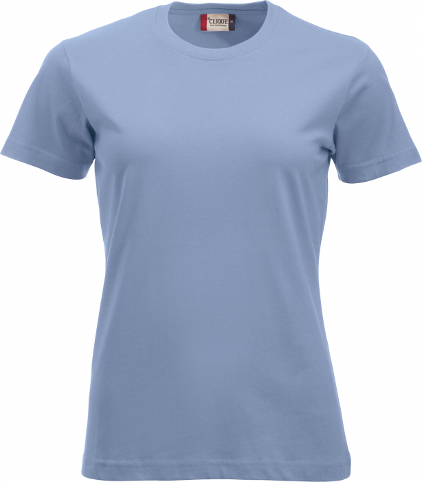 Clique - Classic Cotton Tee Women - Light blue