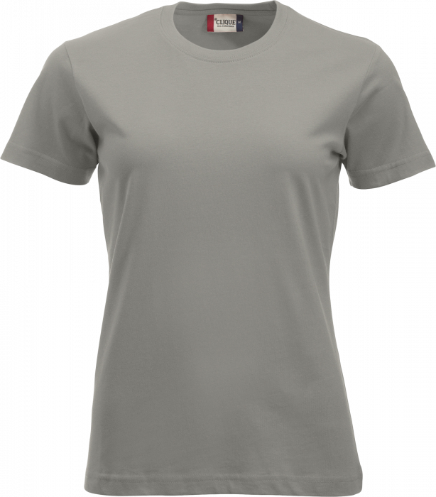 Clique - Classic Cotton Tee Women - Silver