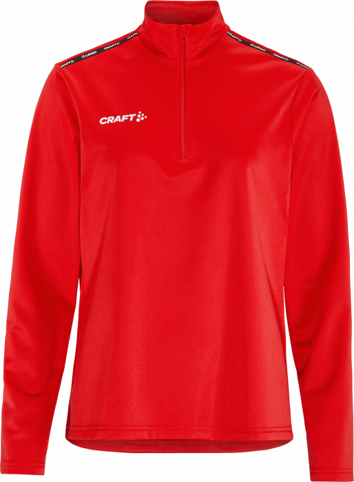 Craft - Squad Go Half Zip Training Top Women - Rosso