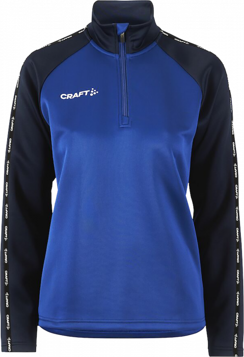 Craft - Squad 2.0 Half Zip Women - Club Cobolt & bleu marine