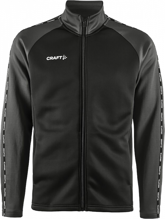 Craft - Squad 2.0 Full Zip - Schwarz & grante