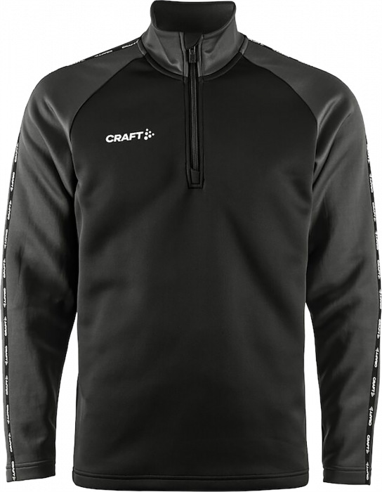 Craft - Squad 2.0 Half Zip - Czarny & grante