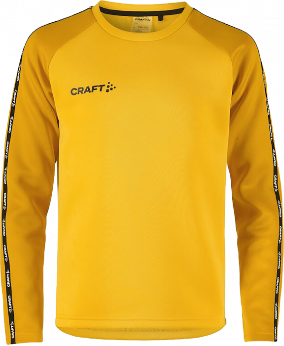 Craft - Squad 2.0 Trøje Jr - Sweden Yellow  & guld