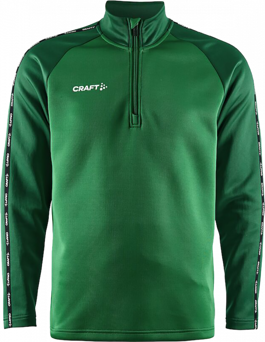 Craft - Squad 2.0 Half Zip - Team Green & ivy