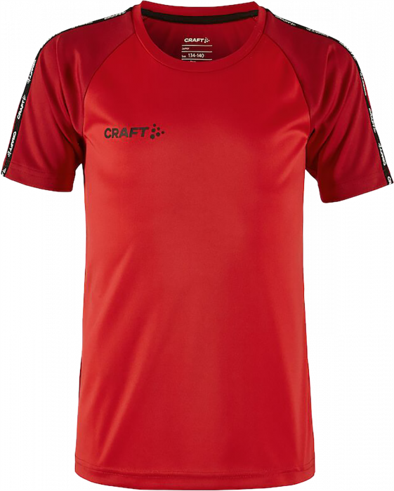 Craft - Squad 2.0 Contrast Jersey Jr - Bright Red & express