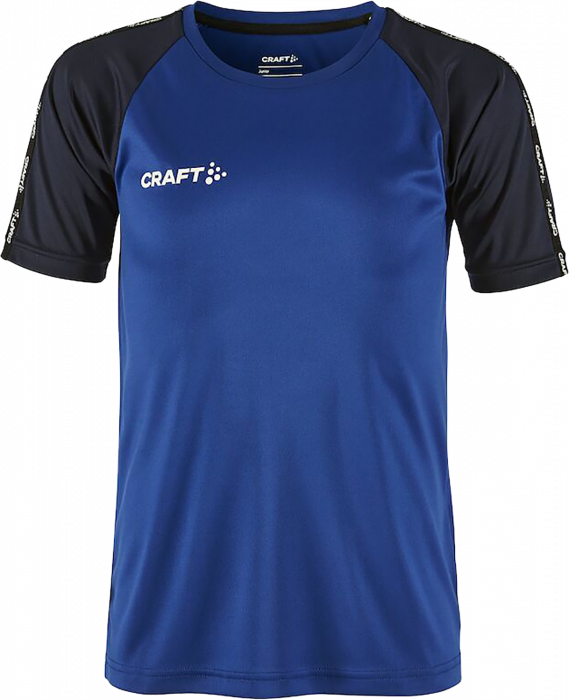 Craft - Squad 2.0 Contrast Jersey Jr - Club Cobolt & marinblå